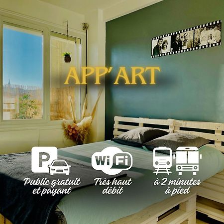 Appart Proche Gare Tgv Angouleme Deco Theme Bande Dessinee מראה חיצוני תמונה